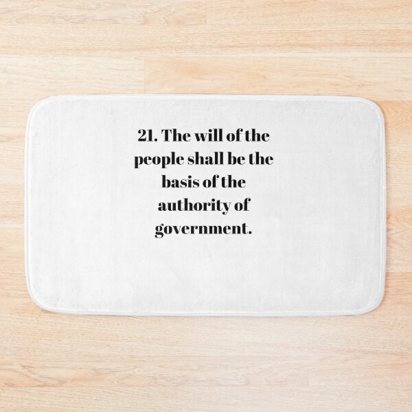 Item preview, Universal Declaration of Human Rights Article 21 designed and sold by Freihalt.