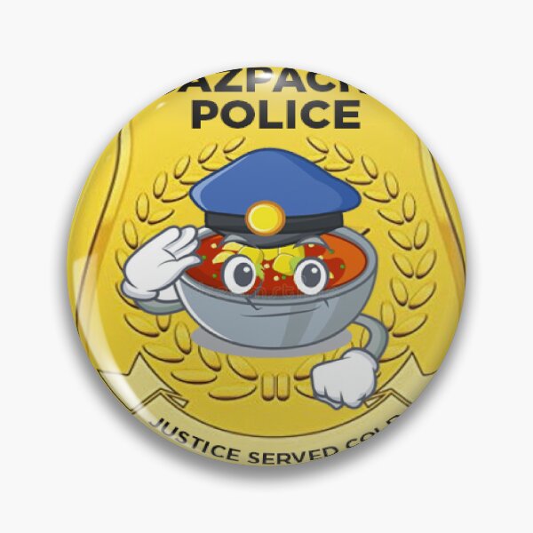 Item preview, Gazpacho Police Badge Vintage Colors  designed and sold by selimane.