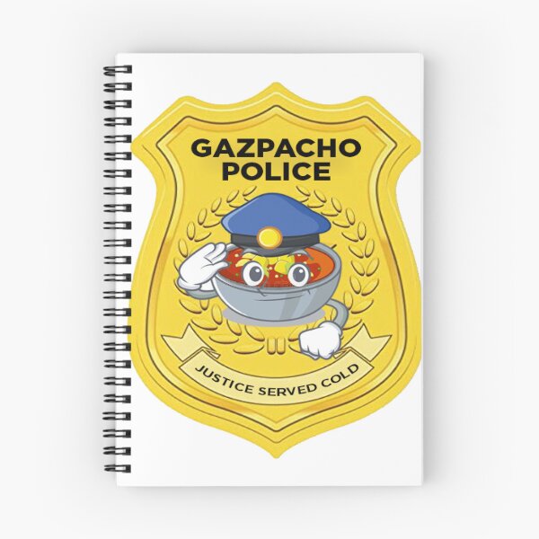 Item preview, Gazpacho Police Badge Vintage Colors  designed and sold by selimane.