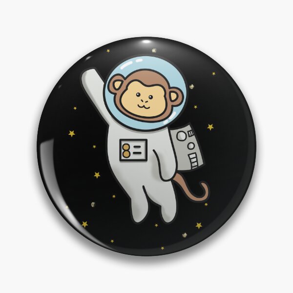 Item preview, Space monkey astronaut designed and sold by galax-C.