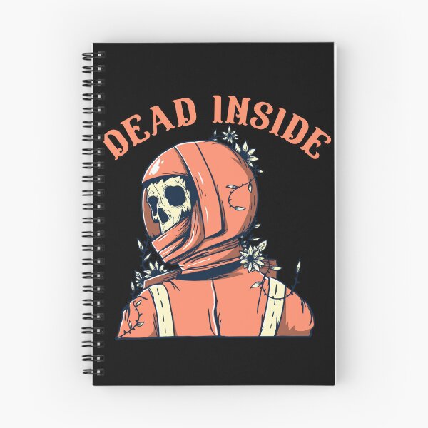Item preview, funny dead astronaut design, dead inside designed and sold by NobelFashion.