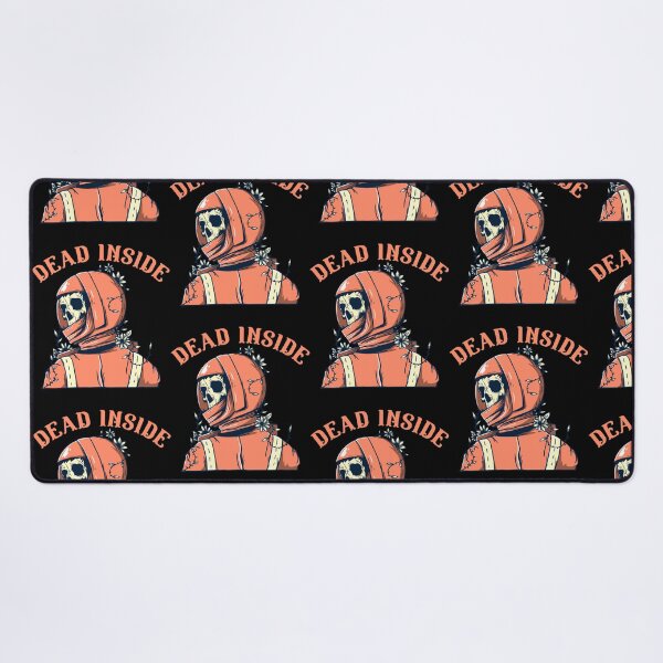 Item preview, funny dead astronaut design, dead inside designed and sold by NobelFashion.