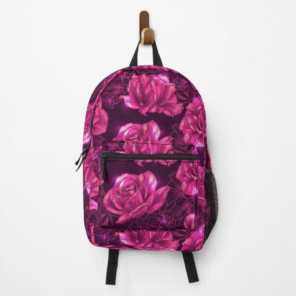 Item preview, Colorful Pink Roses - Floral Nature Pattern designed and sold by TeeBeesDesign.