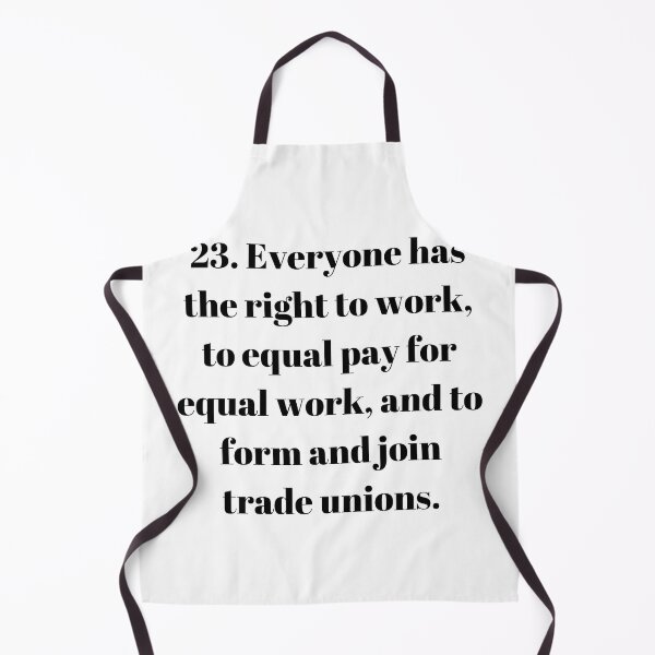 Item preview, Universal Declaration of Human Rights Article 23 designed and sold by Freihalt.