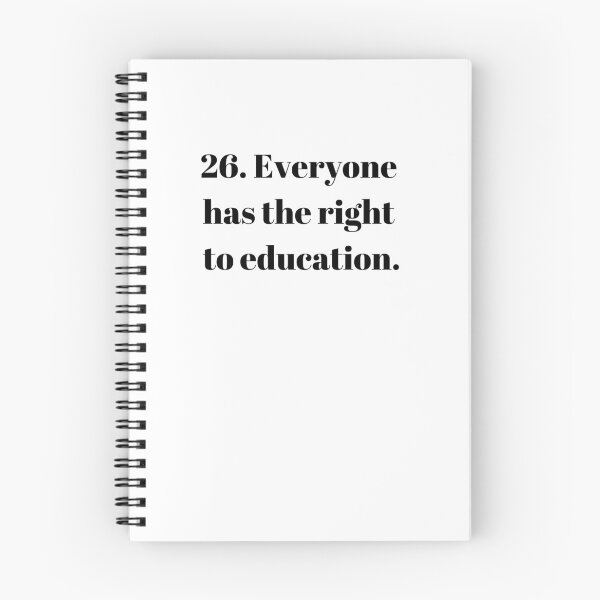 Item preview, Universal Declaration of Human Rights Article 26 designed and sold by Freihalt.