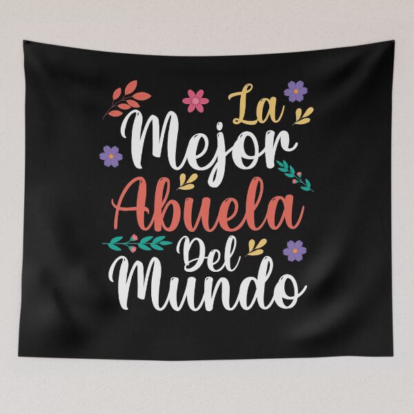 Item preview, La Mejor Abuela Del Mundo Shirt Hispanic Grandma & Mother's Day T-Shirt Best Grandma Spanish Grandma Latina Shirt Grandma t shirt designed and sold by aymob.