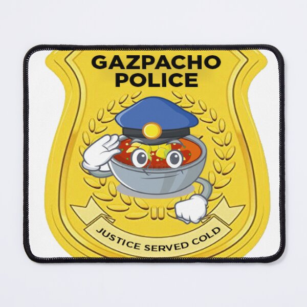 Item preview, Gazpacho Police Badge Vintage Colors designed and sold by selimane.