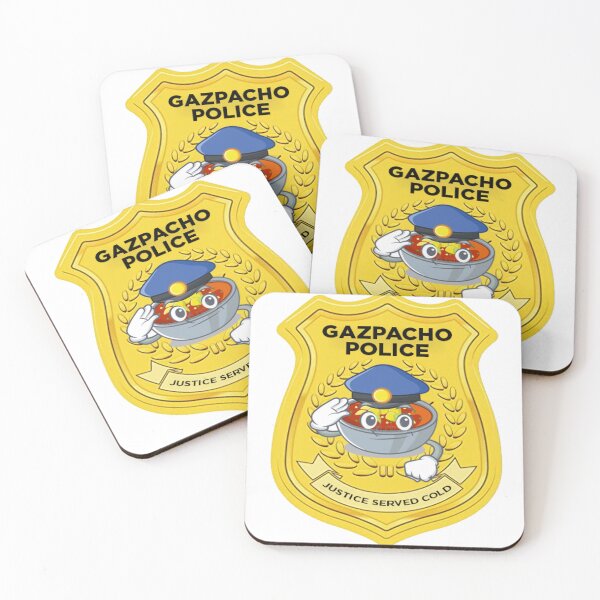 Item preview, Gazpacho Police Badge Vintage Colors  designed and sold by selimane.