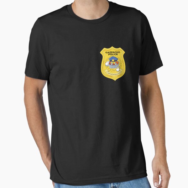 Vista previa del artículo con la obra «Gafete Policial Gazpacho Colores Vintage», diseñado y vendido por selimane.