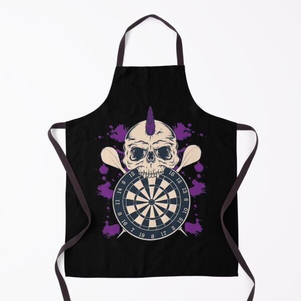 Item preview, Darts Champion Punk Skull Splatter designed and sold by OmmeDesigns.