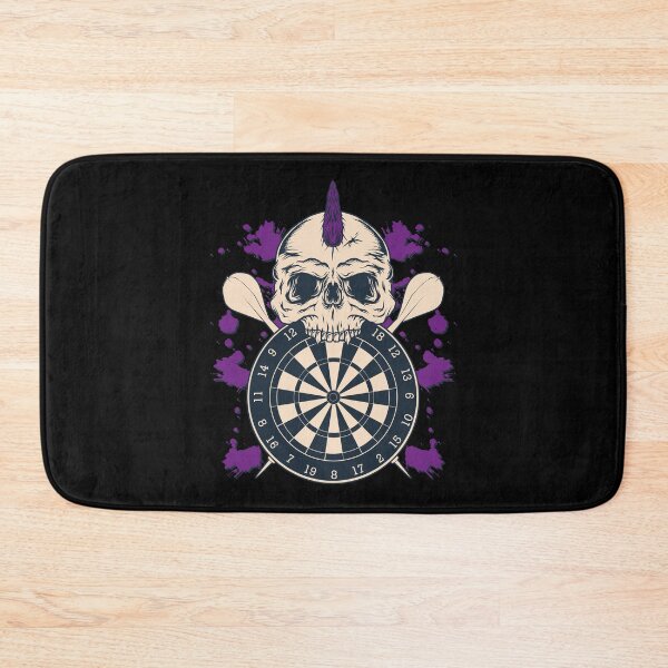 Item preview, Darts Champion Punk Skull Splatter designed and sold by OmmeDesigns.