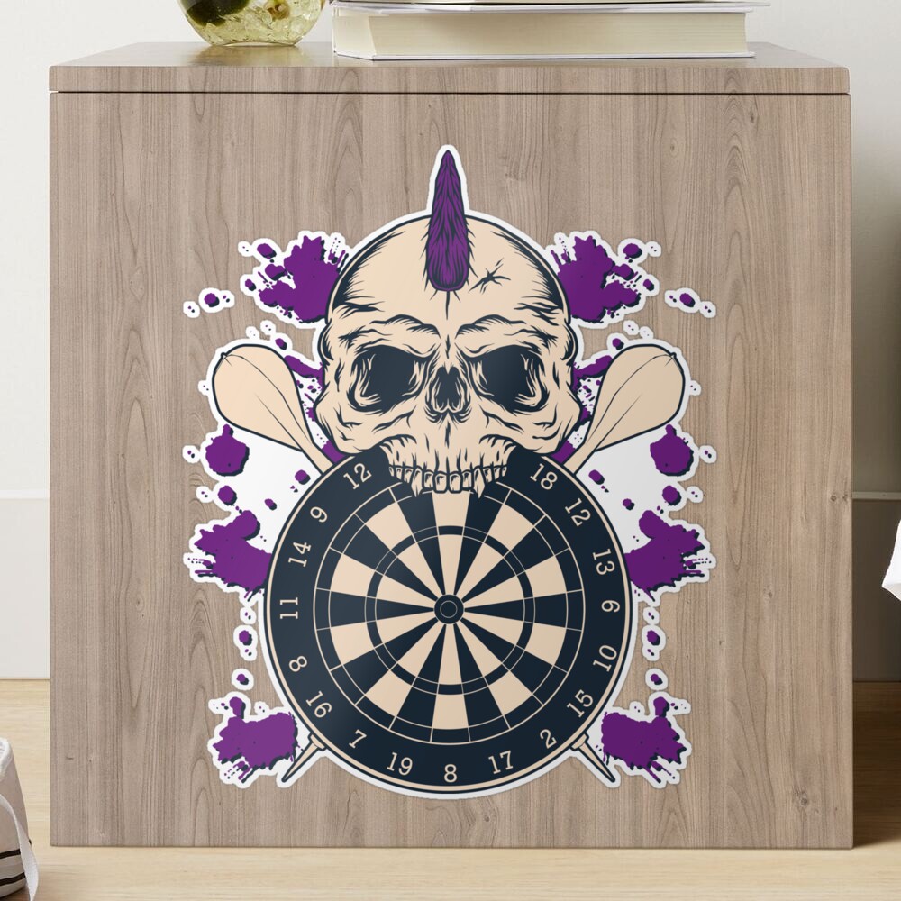 Stickers Dartcab Ghost rider - jeu de fléchettes - Darts