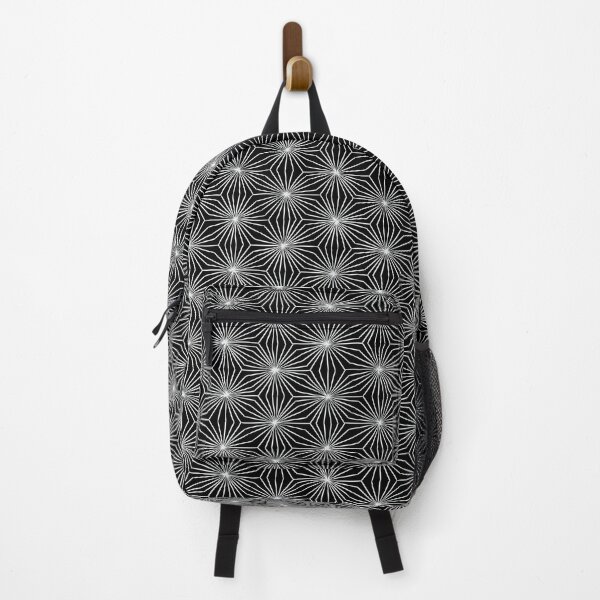 Item preview,  Psychedelic fossils flowers on black background  designed and sold by Sissle.