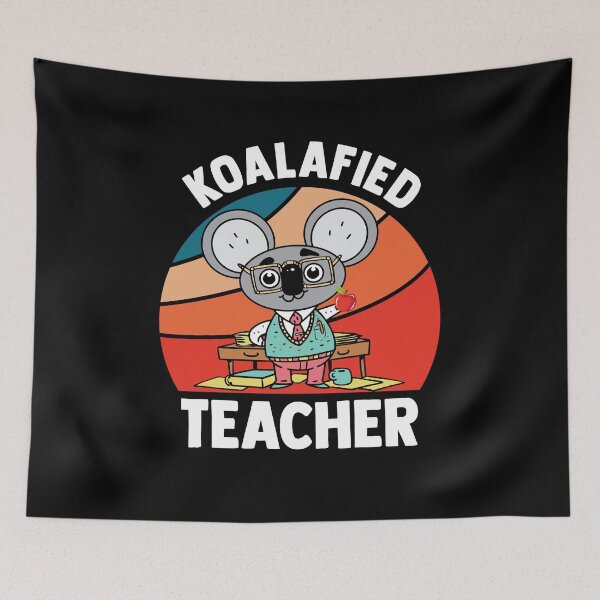 Item preview, Koalafied Teacher Graduation Funny Koala Lover Qualified designed and sold by MakeGoodChoices.