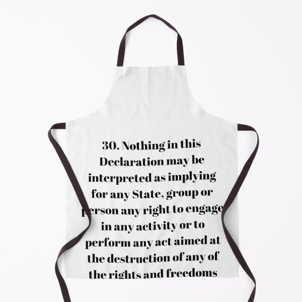 Item preview, Universal Declaration of Human Rights Article 30 designed and sold by Freihalt.