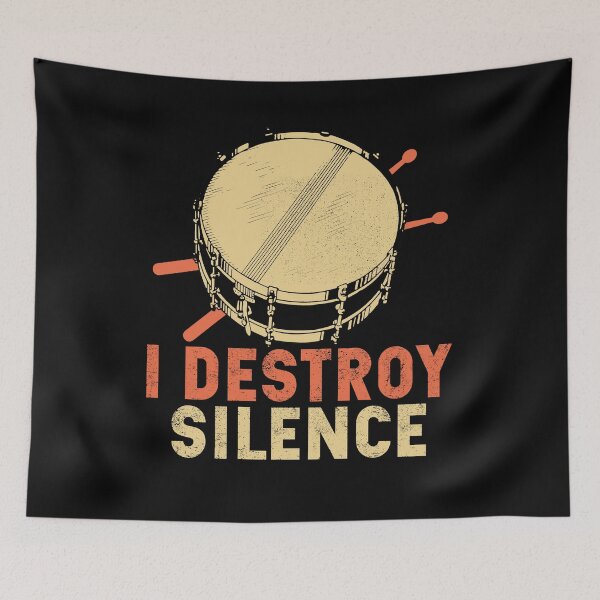 Item preview, I Destroy Silence designed and sold by tranhungtdu.