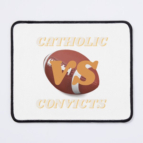 Item preview, Catholics vs Convicts Football designed and sold by Potobuk.
