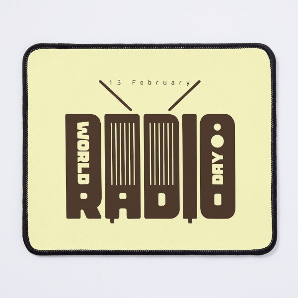 Item preview, World Radio Day designed and sold by GreissDesign.