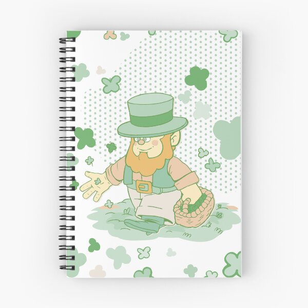 Artikelvorschau, Kleeblatt Lustig Leprechaun Kobold St Patricks Day entworfen und verkauft von JanooFactory.