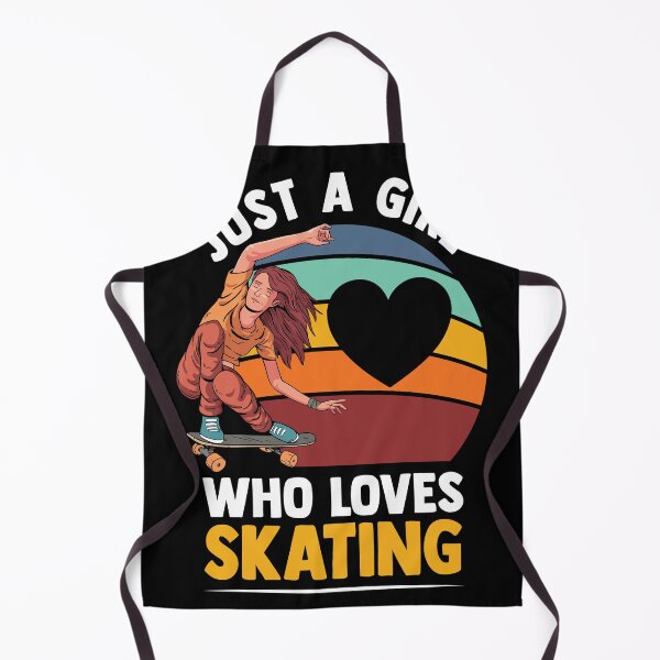Item preview, Just A Girl Who Loves Skating Lover Funny Skateboarding Love designed and sold by MakeGoodChoices.