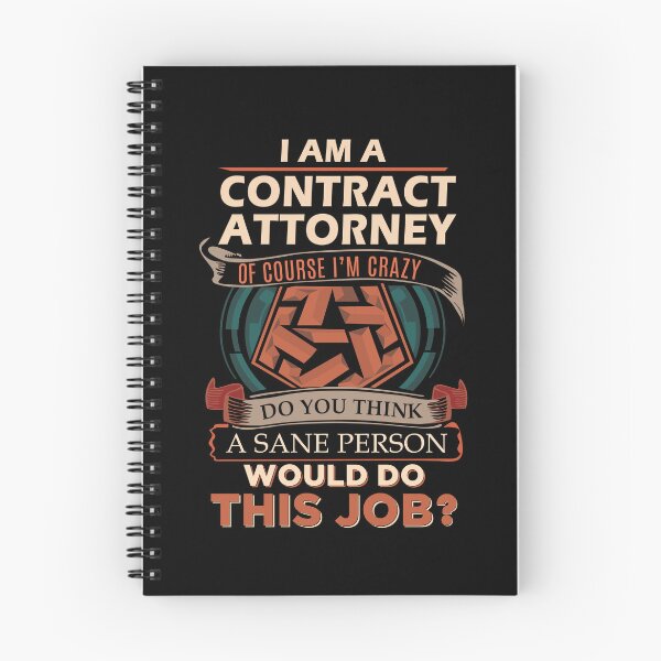 Item preview, Contract Attorney T Shirt - Sane Person Job Gift Item Tee designed and sold by vonnie38uo.