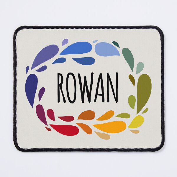 Item preview, Rowan Name Cute Colorful Gift Named Rowan designed and sold by kindxinn.