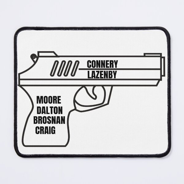 Item preview, Bond Actors Pistol Secret Agent Design designed and sold by podguy.