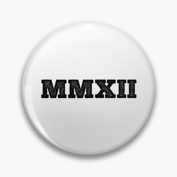 Item preview, 2012 Roman Numerals designed and sold by MSA-42.