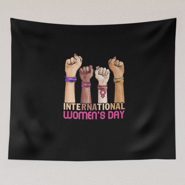 Item preview, Happy Women's Day 8 March 2022 International Womens Day Premium T-Shirt designed and sold by shop   luisant.