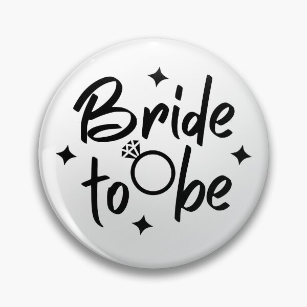 Item preview, Bride To Be Black And White designed and sold by WOWwedsstudio.