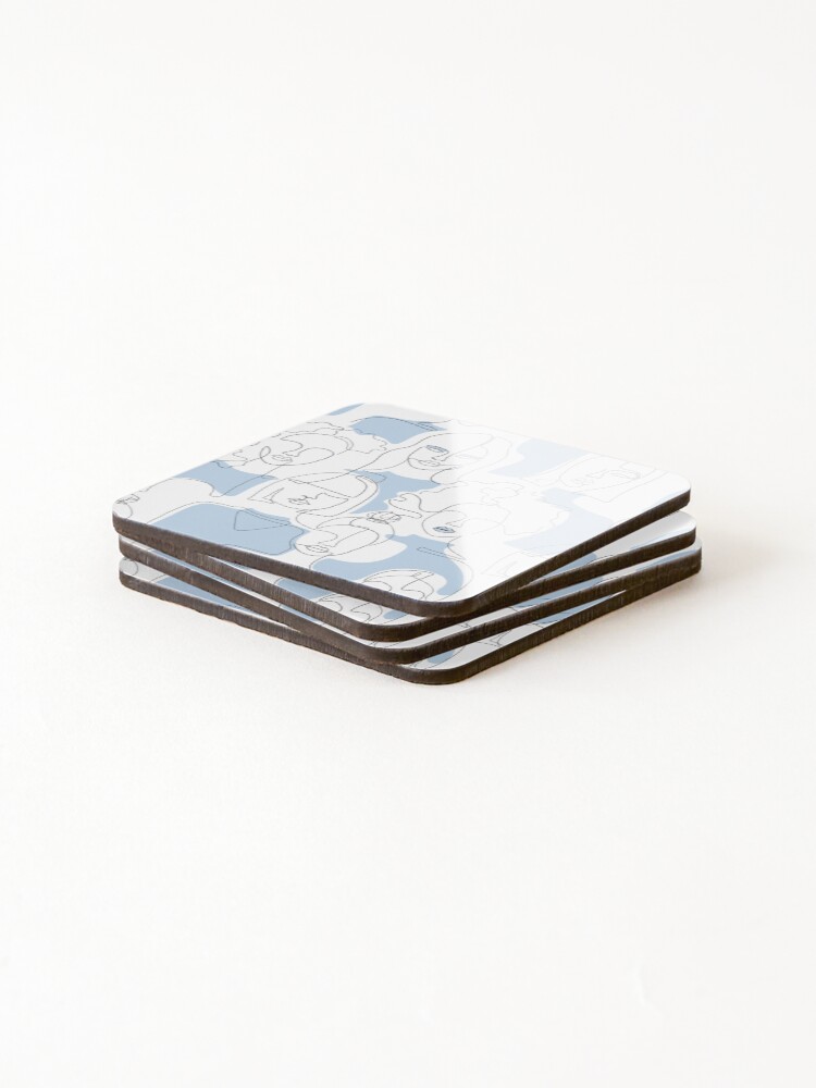 Thumbnail 4 of 5, Coasters (Set of 4), Girlfriends designed and sold by ExplicitDesign.