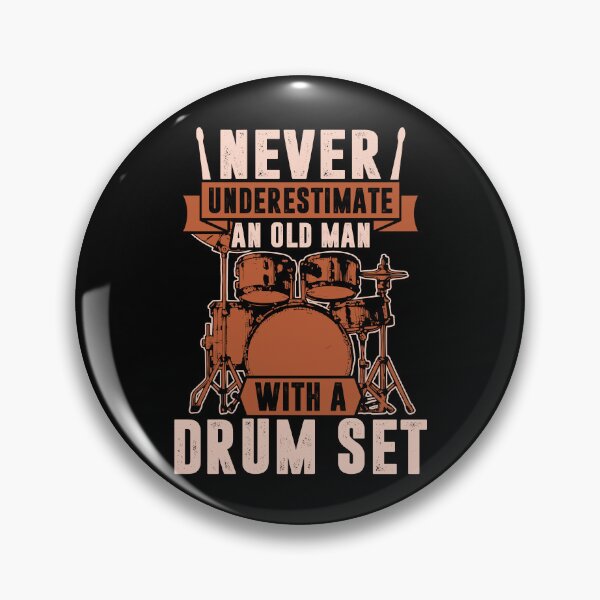 Item preview, An Old Man With A Drum Set designed and sold by tranhungtdu.