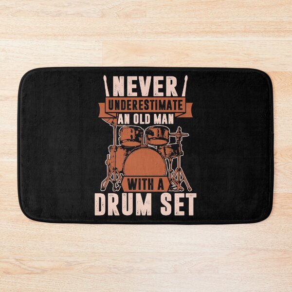 Item preview, An Old Man With A Drum Set designed and sold by tranhungtdu.