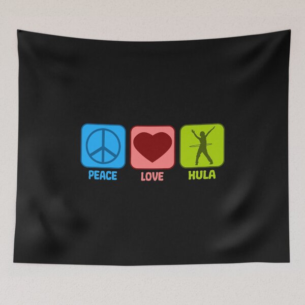 Item preview, Hula Hoop Dance Peace Love Funny Gift designed and sold by richter74.