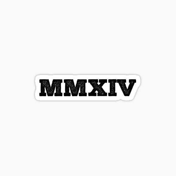 1958 Veni Vidi Vici MCMLVIII - Born In 1958 - Sticker