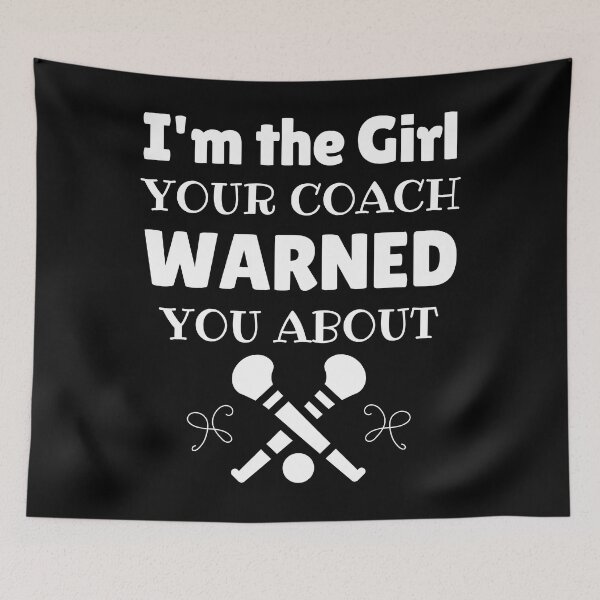 Item preview, Camogie: I'm the girl your coach warned you about designed and sold by TheGreenGoat.