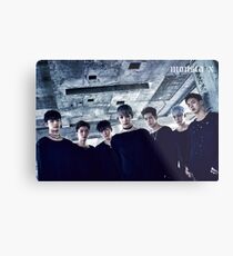 MonstaX - stuck Metal Print