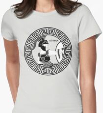 Athena- Goddess of Wisdom and War Women's Fitted T-Shirt