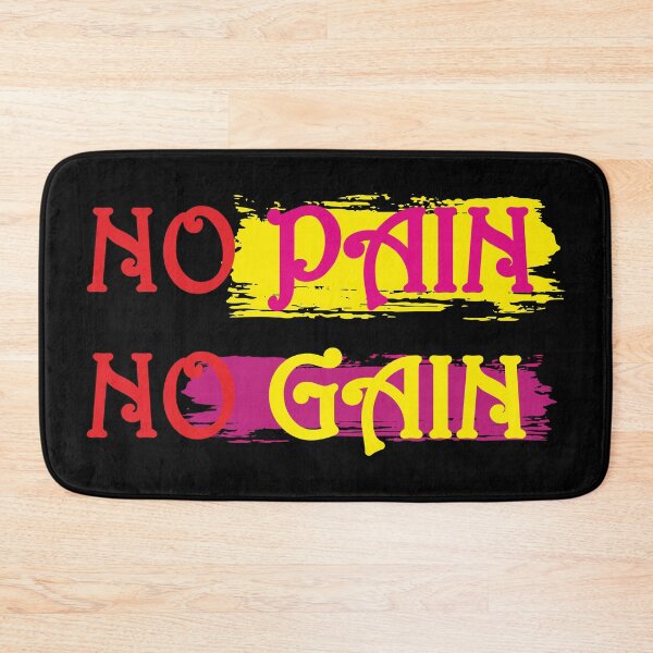 Item preview, no pain no gain with t-shirt  designed and sold by Butterfly  Effect.