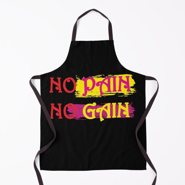 Item preview, no pain no gain with t-shirt designed and sold by Butterfly Effect.