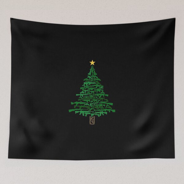 Item preview, Guns Christmas Tree Xmas Gift For Guns Lover designed and sold by madisonbau.