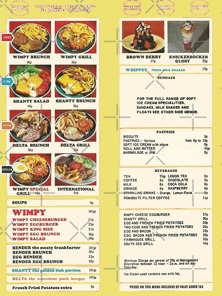 Wimpy UK - Nyumbani - Bow East, Tower Hamlets - Menyu, Bei, Ukaguzi wa  Migahawa