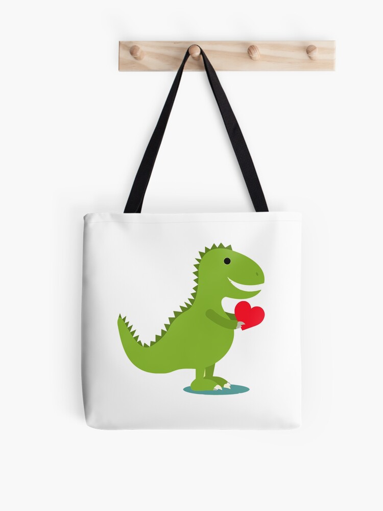 Bolsa de tela for Sale con la obra «Idea de regalo de San Valentín para  niños - Dinosaur Heart» de onseenn