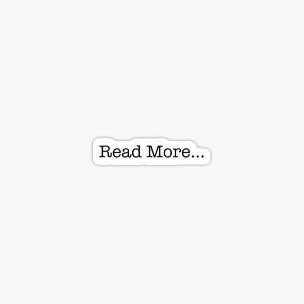 Read More Sticker