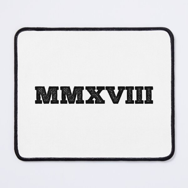 Item preview, 2018 Roman Numerals designed and sold by MSA-42.