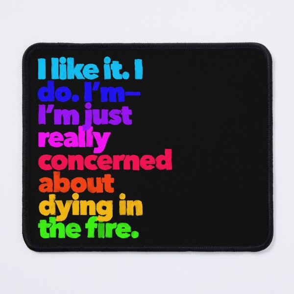 Item preview, Dying in the Fire designed and sold by Uther Dean.