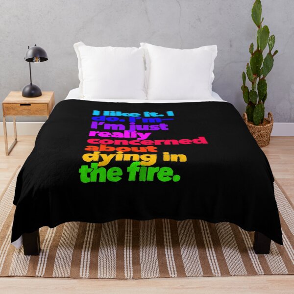 Item preview, Dying in the Fire designed and sold by Uther Dean.