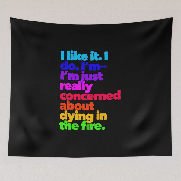 Item preview, Dying in the Fire designed and sold by Uther Dean.