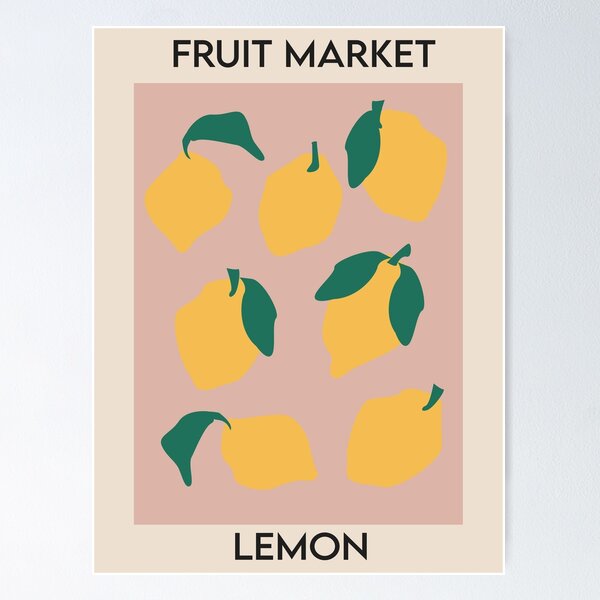 Item preview, Fruit Market Lemon designed and sold by lucentartshop1.