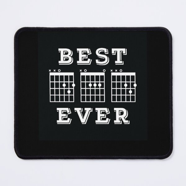 Item preview, Best Dad Ever Guitar Dad Chords Tab Dark Theme Sticker designed and sold by allysonhat.